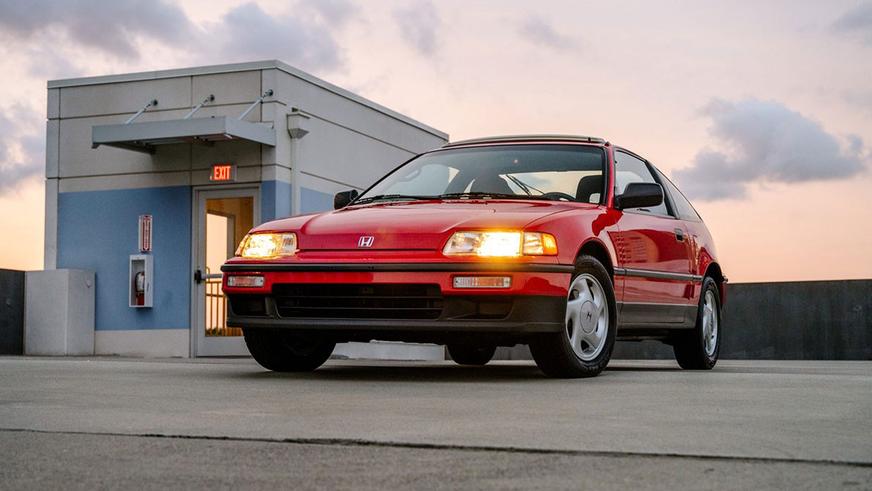 В США нашли и выставили на продажу Honda CRX c небольшим пробегом