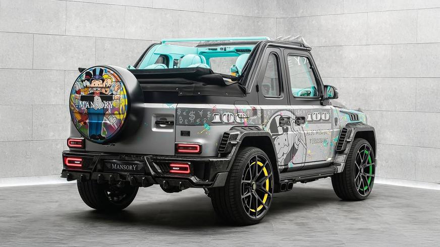 Гелик в стиле Монополии построили в Mansory