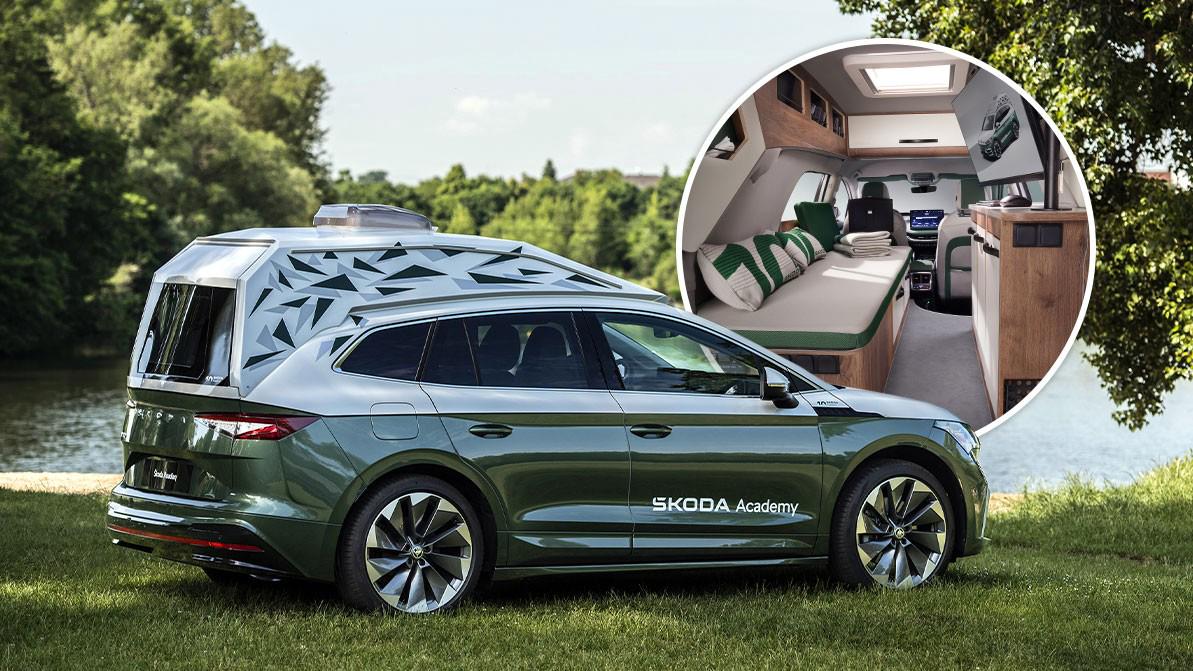 В&nbsp;электрокаре &Scaron;koda Enyaq теперь можно не&nbsp;только жить, но&nbsp;и&nbsp;работать