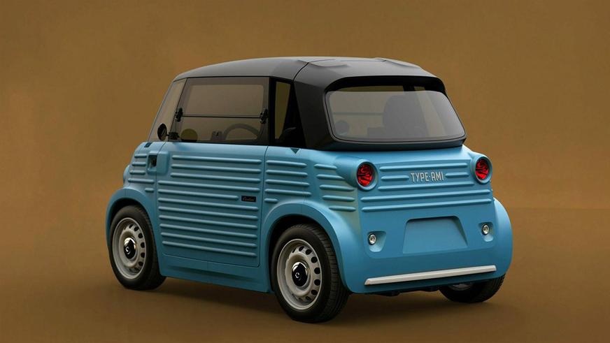 Citroën Ami состарили в фирменном стиле