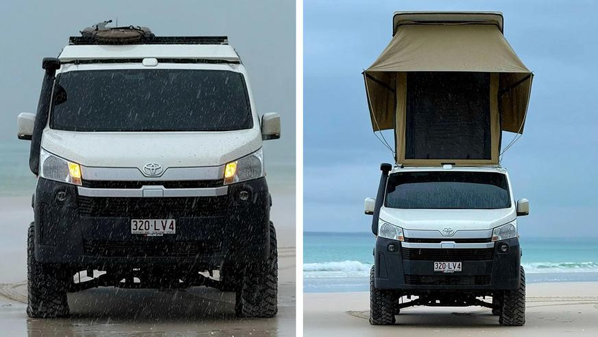 Экспедиционный Toyota HiAce построили в Австралии