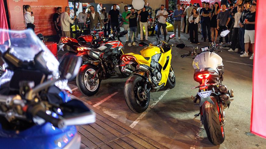 Обновлённый модельный ряд Ducati представили в Алматы