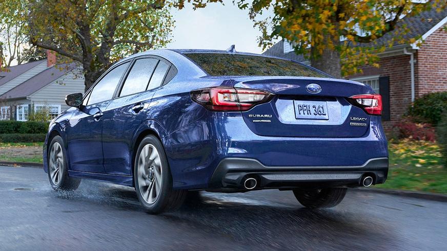 Subaru Legacy отправили на покой