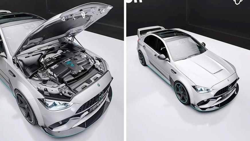Тюнеры показали Mercedes-AMG C 63 S в стиле 190E Evo II