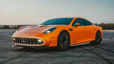 Электроконцепт AMG неделю ездил по треку ради рекордов