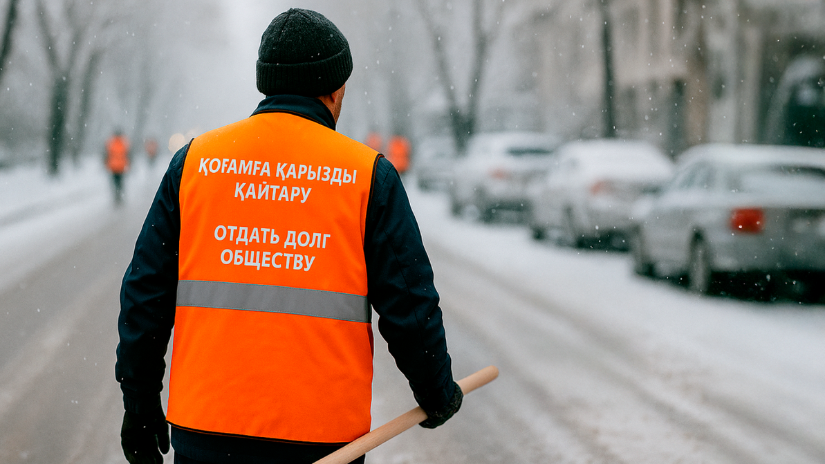 Ереже бұзғандар 14&nbsp;қазаннан бастап &laquo;қоғамға қарызын қайтарады&raquo;