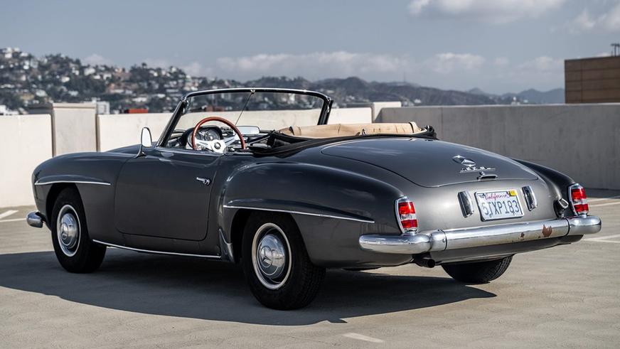 Mercedes-Benz 190 SL на торгах: 50 лет в одних руках и неизвестный пробег