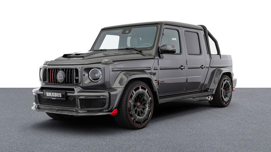 Brabus сделал из G-Class 900-сильный пикап