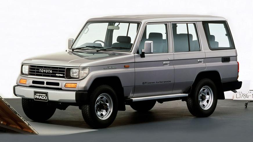 1990 год — Toyota Land Cruiser Prado (78)
