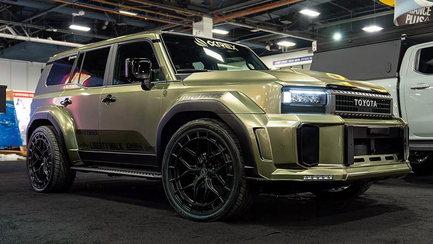 Тюнеры из Liberty Walks показали очень широкий Land Cruiser Prado