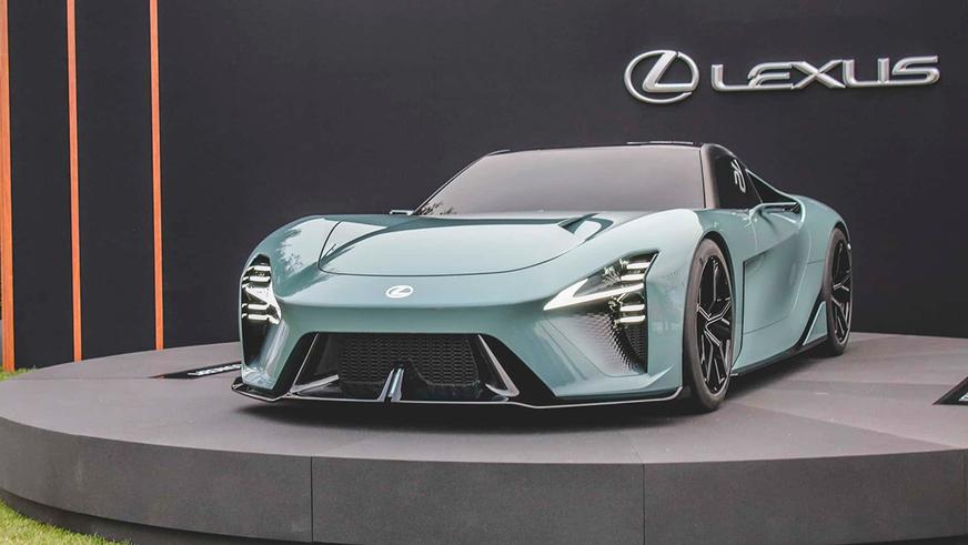 Lexus внезапно представила концептуальный суперкар