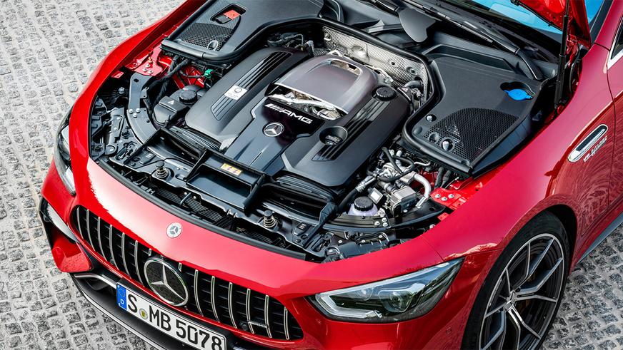 Mercedes AMG-GT 63 S стал мощнее за счёт электромотора на задней оси