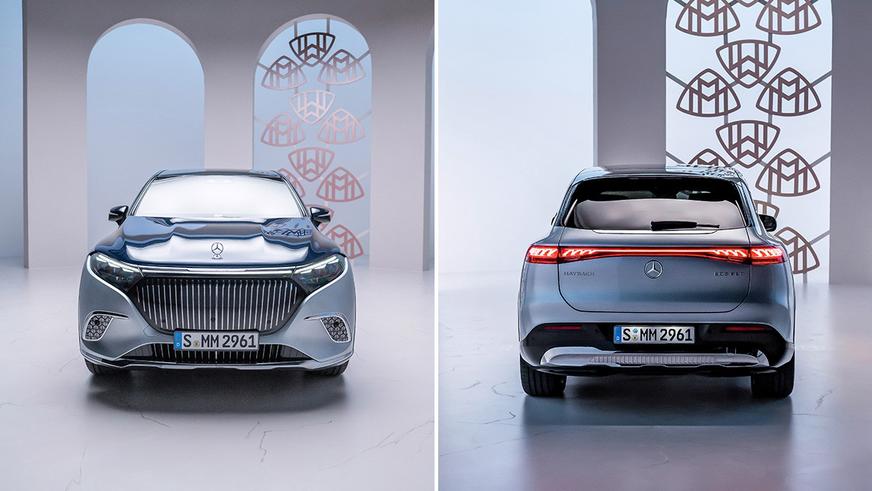 Представлен кроссовер Mercedes-Maybach EQS