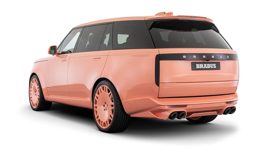 Представлен Brabus 600 Peetch — это персиковый Range Rover