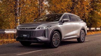 Exeed RX в Казахстане получил гибридную версию