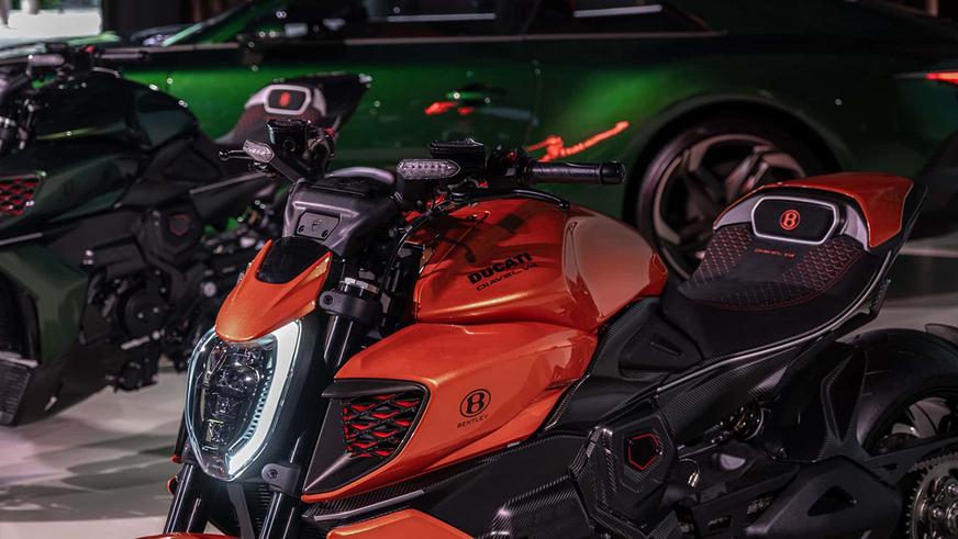 Лимитированную версию Ducati Diavel посвятили Bentley