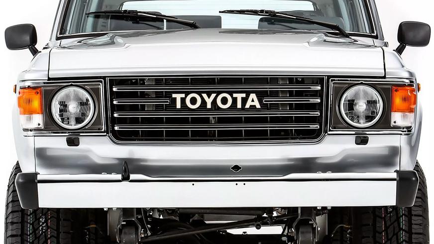Toyota показала старый Land Cruiser с мотором от трёхсотки