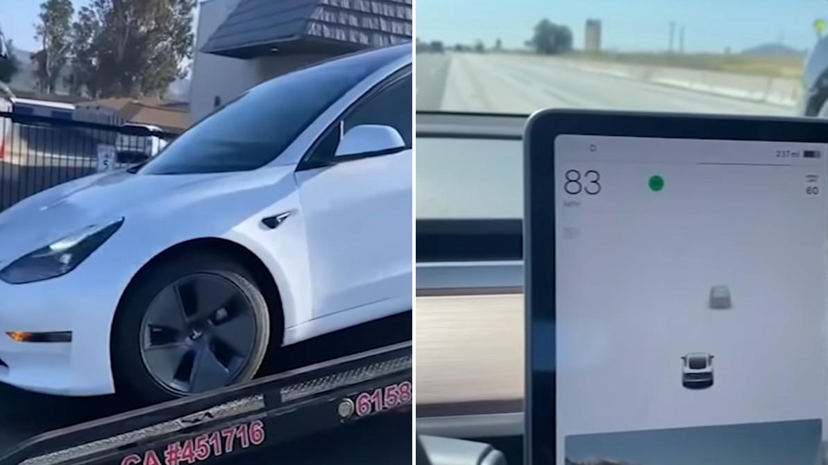 Tesla Model 3 электроникасы жол үстінде істен шықты
