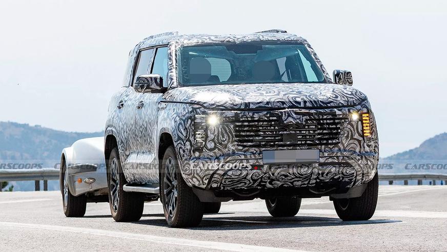 Возрождение Pajero? На тестах замечен прототип внедорожника Mitsubishi