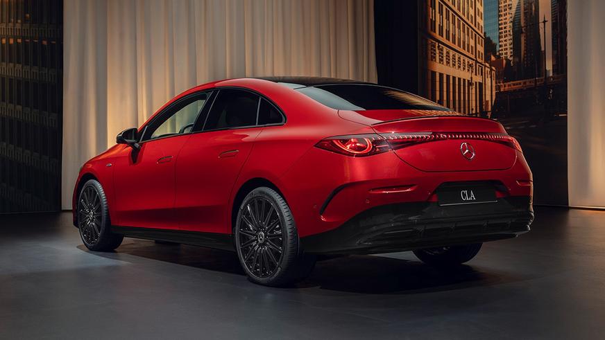 Новый Mercedes-Benz CLA представлен как электрокар и гибрид