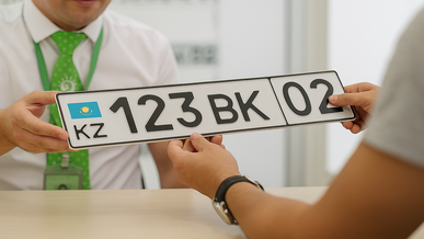 Алматыда шетелдік компаниялар қате мемлекеттік нөмір алған