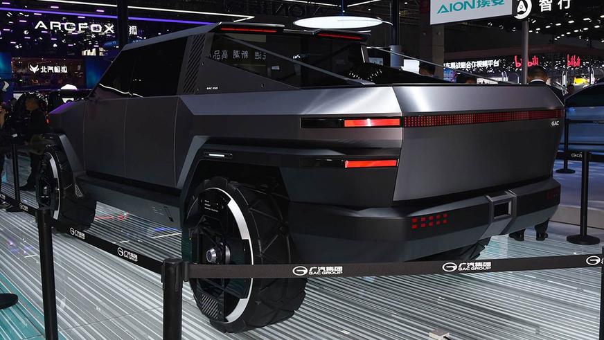 GAC выпустит свой Cybertruck. Концептуальный пикап станет серийным