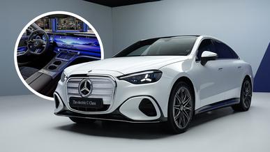 Mercedes-Benz C-Class стал электромобилем