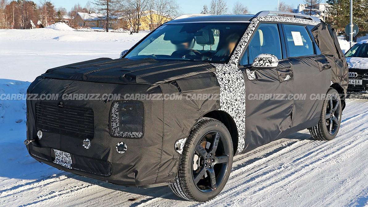 Hyundai Palisade нового поколения вышел на тесты