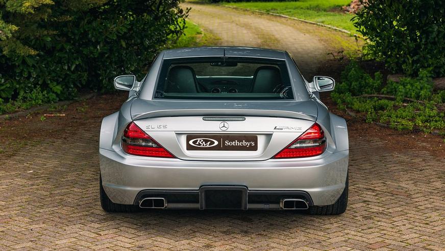 Редкий Mercedes-Benz SL 65 AMG Black Series уйдёт с молотка