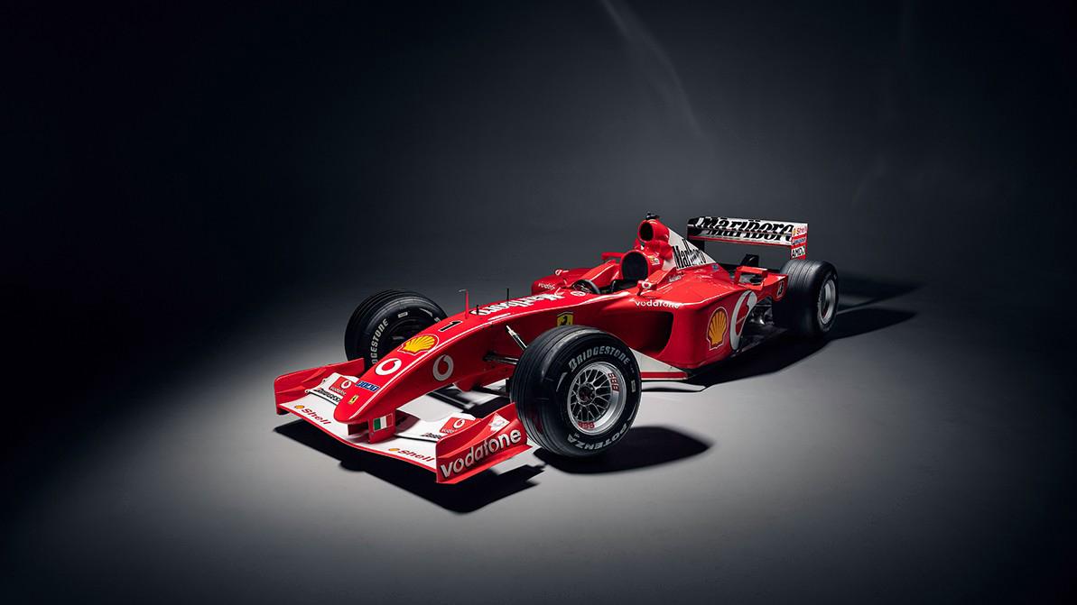 Михаэль Шумахер мінген Ferrari F2001b аукционға шығады