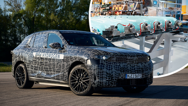 BMW сутекті iX5-тің прототипін көрсетті