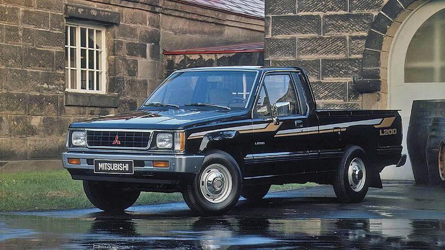 1986 год — Mitsubishi L200 второго поколения