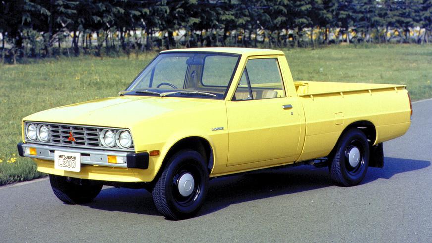 1978 год — Mitsubishi L200 первого поколения