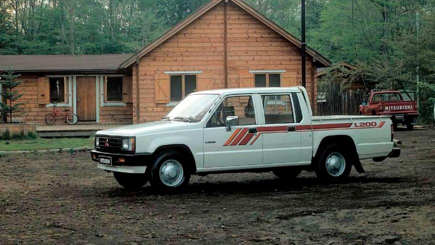 1986 год — Mitsubishi L200 второго поколения