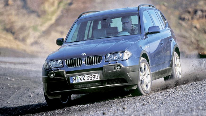2004 год: BMW X3 первого поколения