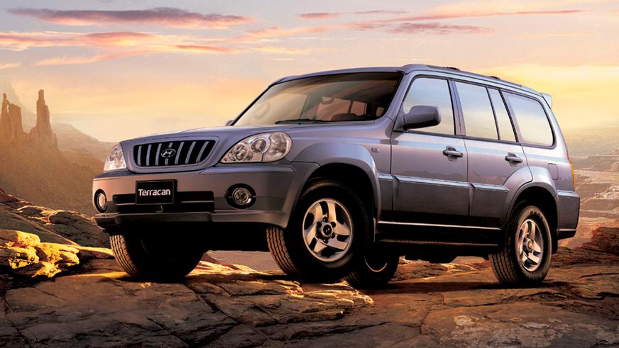 2001 год: Hyundai Terracan первого поколения