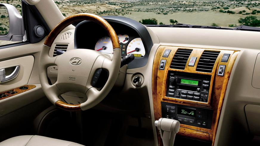 2004 год: Hyundai Terracan первого поколения (рестайлинг)