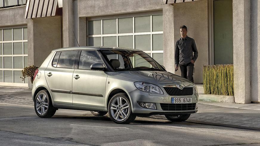 2010 год: Škoda Fabia второго поколения (рестайлинг)