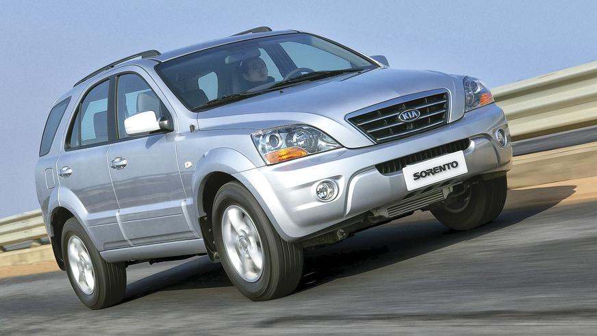 2006 год: Kia Sorento первого поколения (рестайлинг)