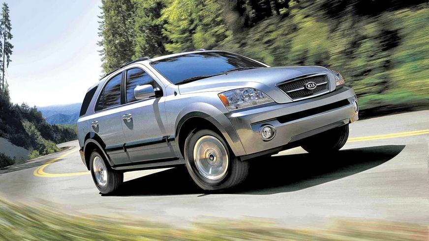 2002 год: Kia Sorento первого поколения