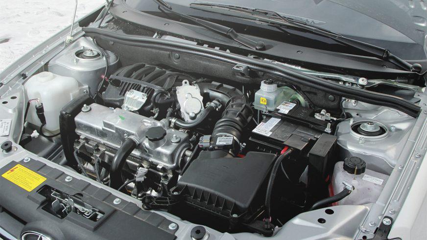 Lada Granta - 2011 - двигатель