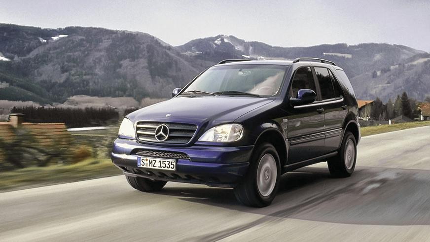 1997 год: Mercedes-Benz ML первого поколения (W163)