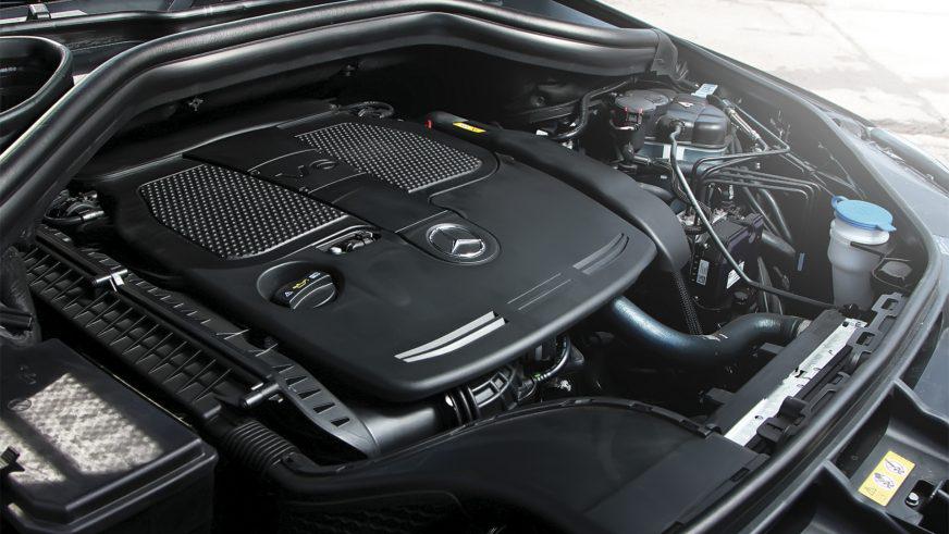 Mercedes-Benz ML 350 - 2012 - двигатель