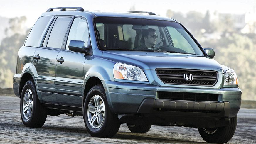 2002 год - Honda Pilot первого поколения
