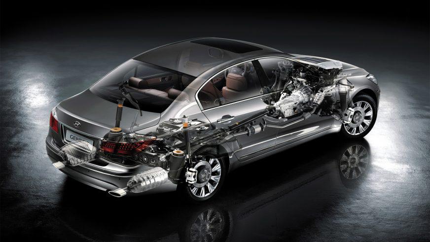 Hyundai Genesis - 2012 - шасси