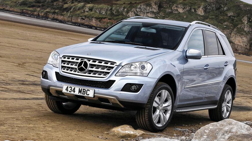 2009 год: Mercedes-Benz ML второго поколения (W164) (рестайлинг)