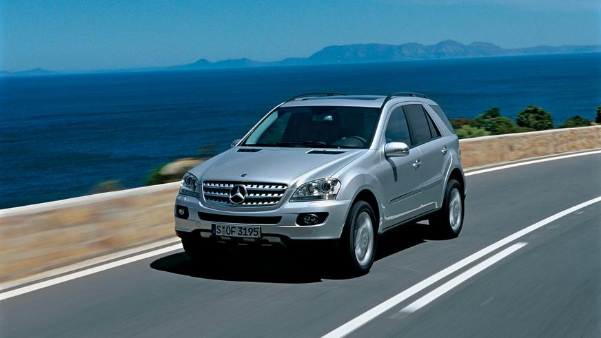 2005 год: Mercedes-Benz ML второго поколения (W164)