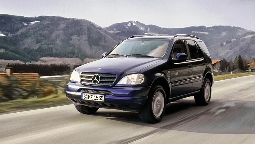 1997 год: Mercedes-Benz ML первого поколения (W163)
