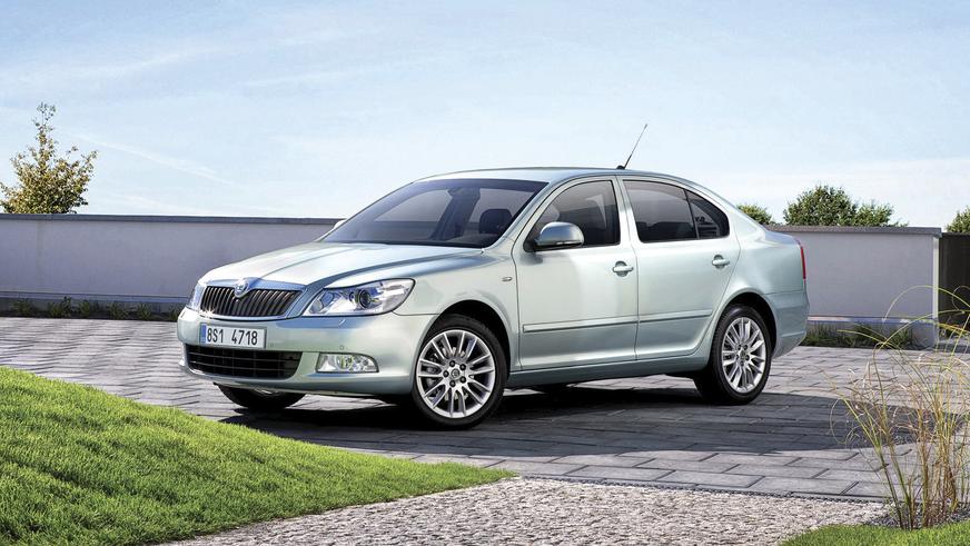 2008 год - Škoda Octavia второго поколения (рестайлинг)