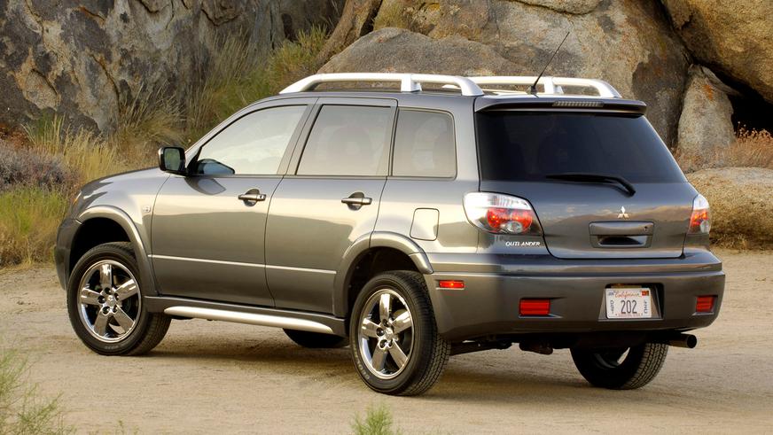2002 год — Mitsubishi Outlander версия для американского рынка